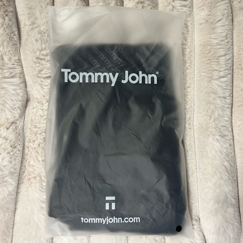 Tommy John Hammock Pouch Cotton Basics Boxer Brief 4” in Black